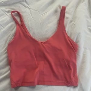 Pink Lulu Align Tank